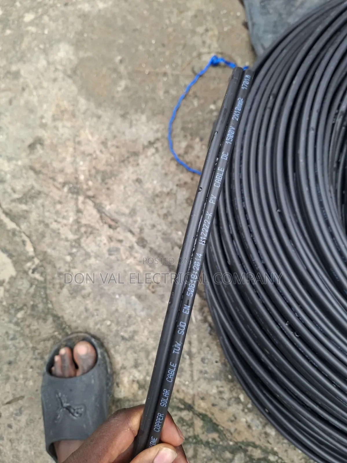 10mmx2core DC Cable
