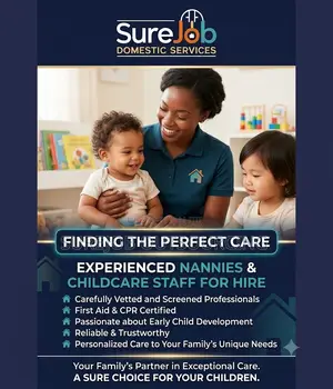 Experienced Nannies Childcare Staff for Hire