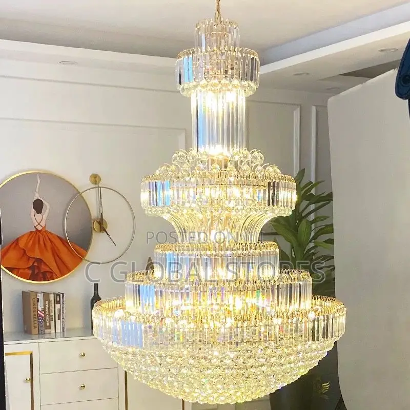 Full-Size Crystal Chandelier