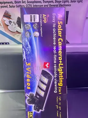 Original Solar Triple Lens Camera+lighting 2 in 1