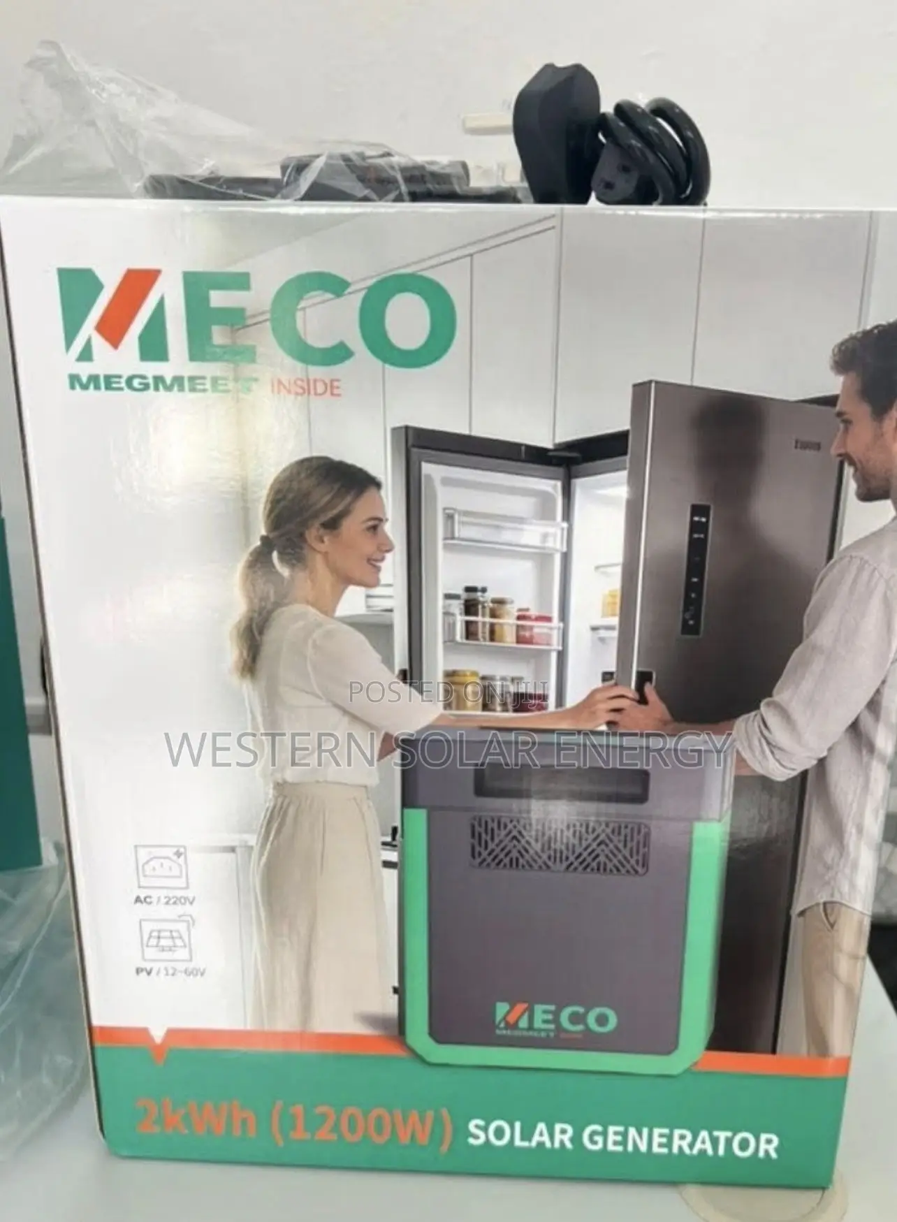 Meco 2kwh/1200watts Output Solar Generator