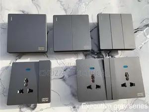 Grey Switches and Sockets