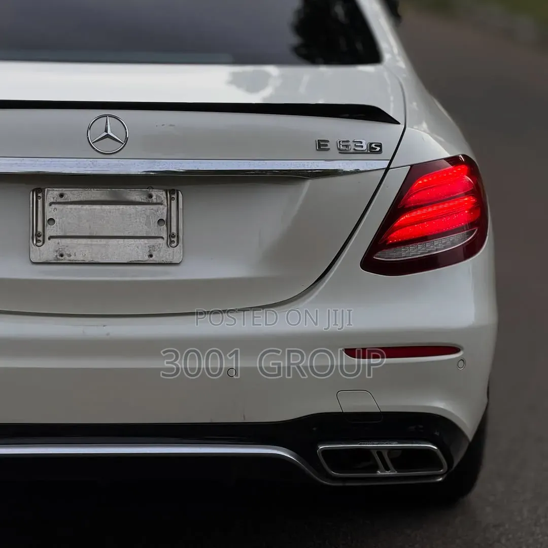 Mercedes-Benz E63 2019 White