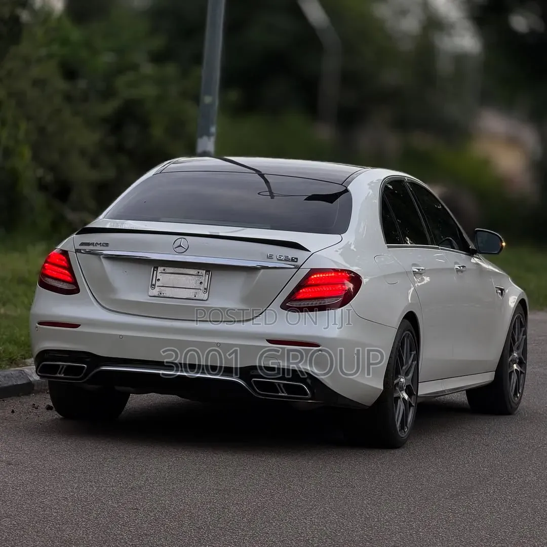 Mercedes-Benz E63 2019 White