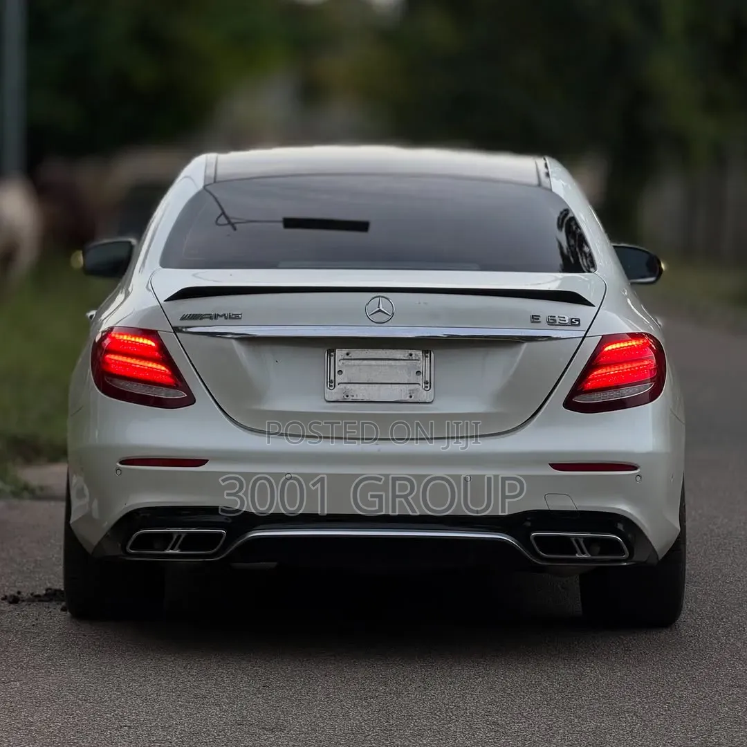 Mercedes-Benz E63 2019 White
