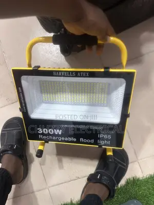 HARVELLS ATEX 300W Rechargeable Flood Light