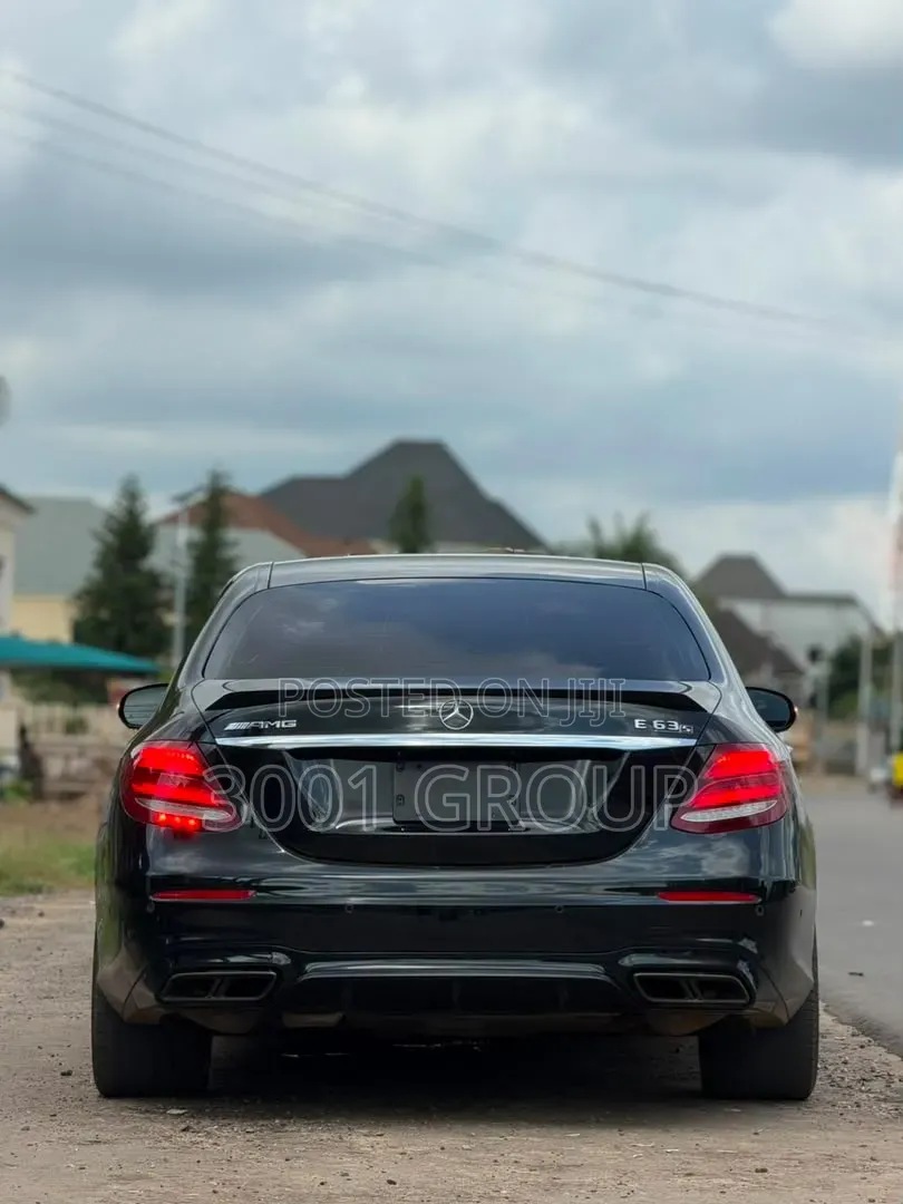 Mercedes-Benz E63 2018 Black