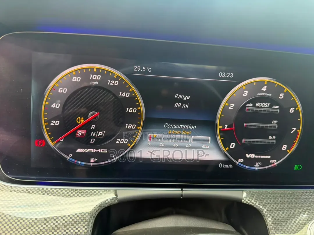Mercedes-Benz E63 2018 Black