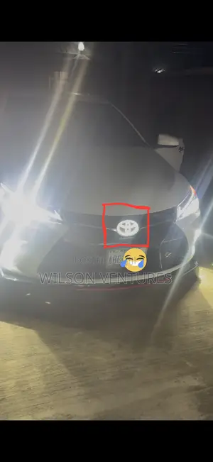 Toyota Fancy Front Grill Logo Light