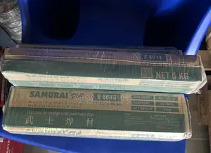 Samurai Welding Electrodes Available Both My-Steel and Low Hydrogen