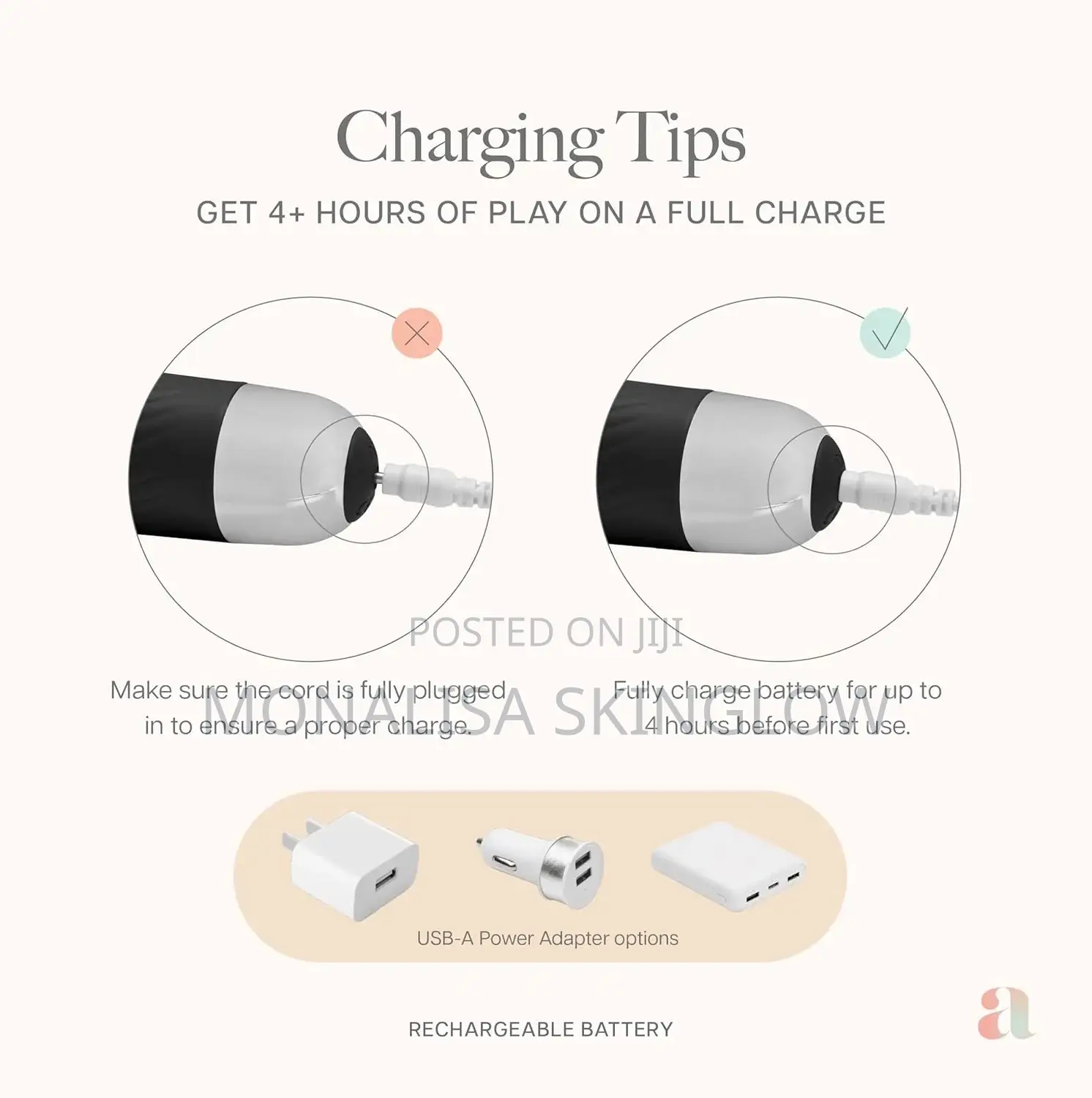 Rechargeable Wand Vibrator