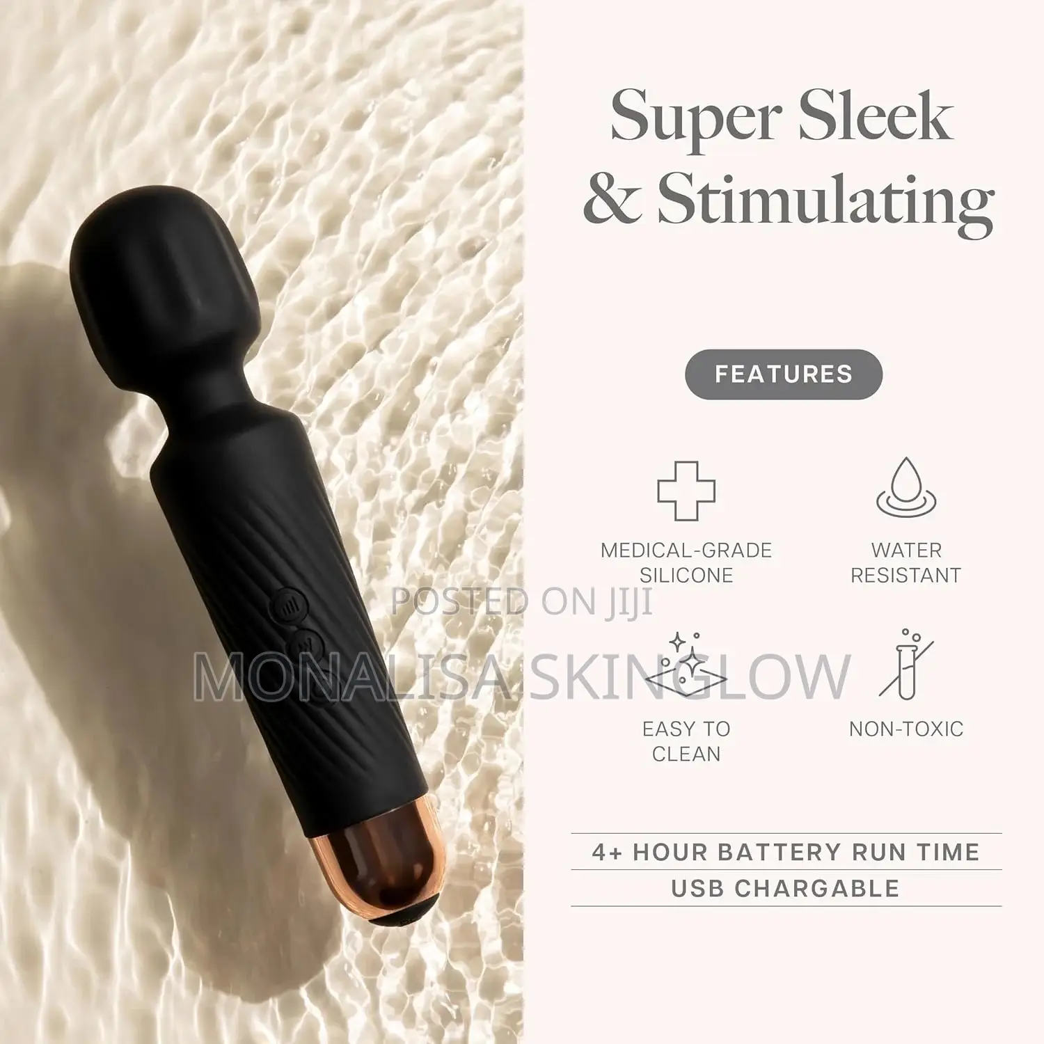 Rechargeable Wand Vibrator