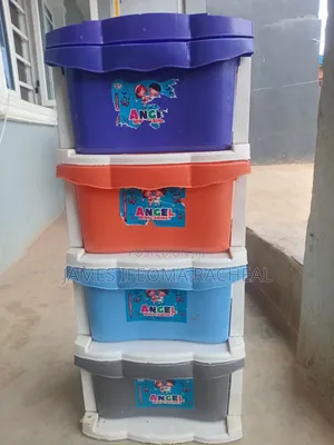 A Four Tier Baby Plastic Trolley for Sale