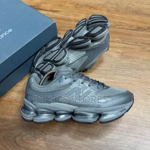 New Balance Abzorb 2000 Triple White Metallic Silver Sneakers