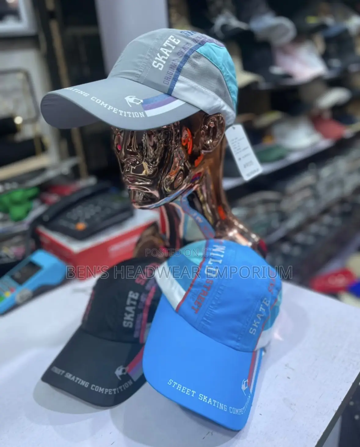 Jeans Face Caps