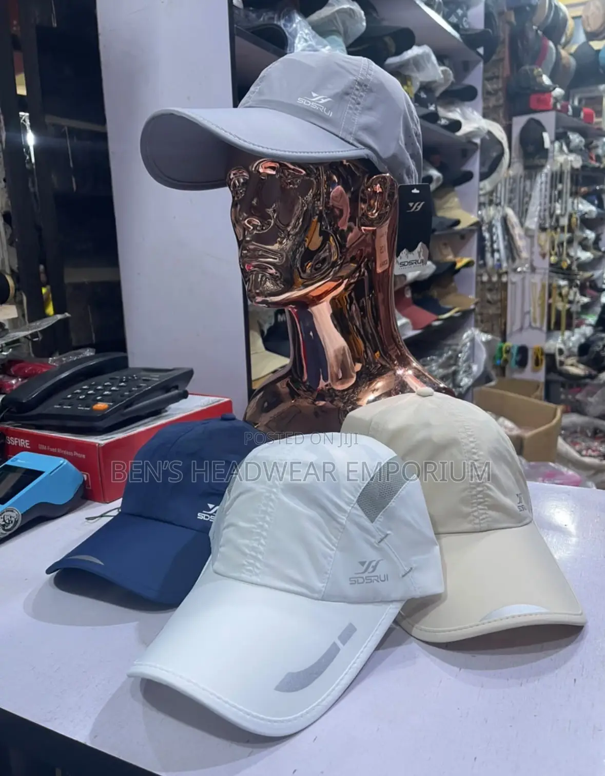 Jeans Face Caps