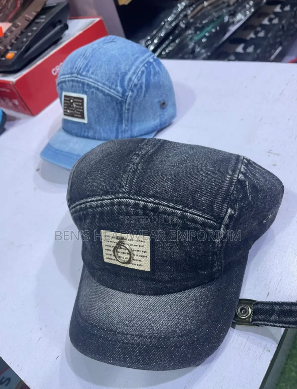 Jeans Face Caps