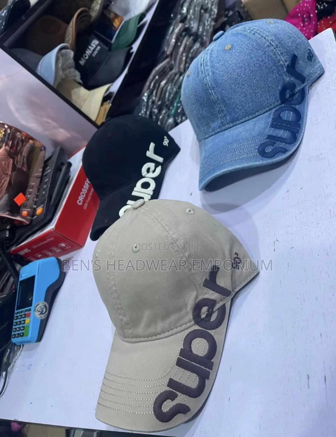 Jeans Face Caps