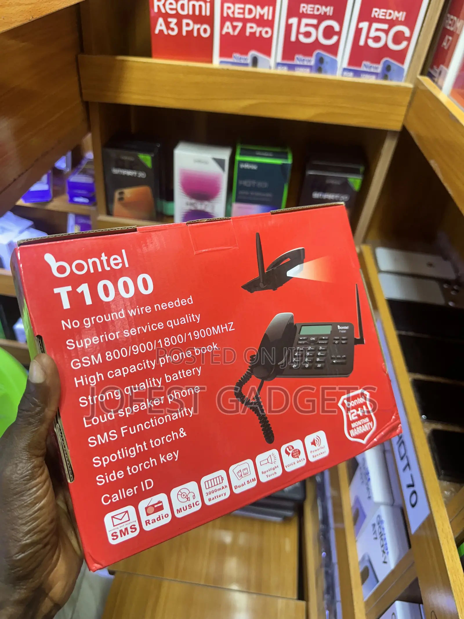 New Bontel T1000 Black