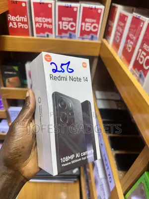 New Xiaomi Redmi Note 14 4G 256 GB Black