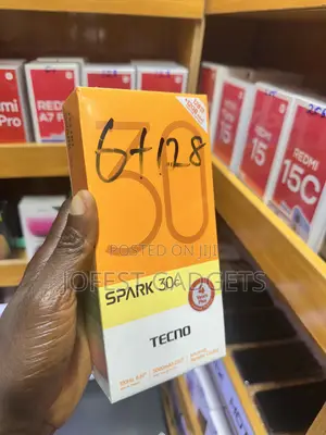 New Tecno Spark 30C 128 GB Black