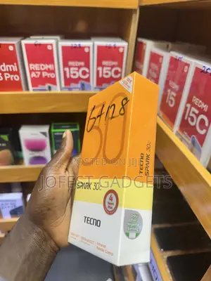 New Tecno Spark 30C 128 GB Black