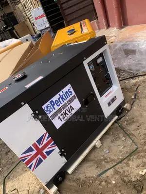 3. Heavy-Duty Perkins 12KVA Silent Generator