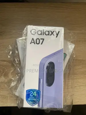 New Samsung Galaxy A07 4G 64 GB Black