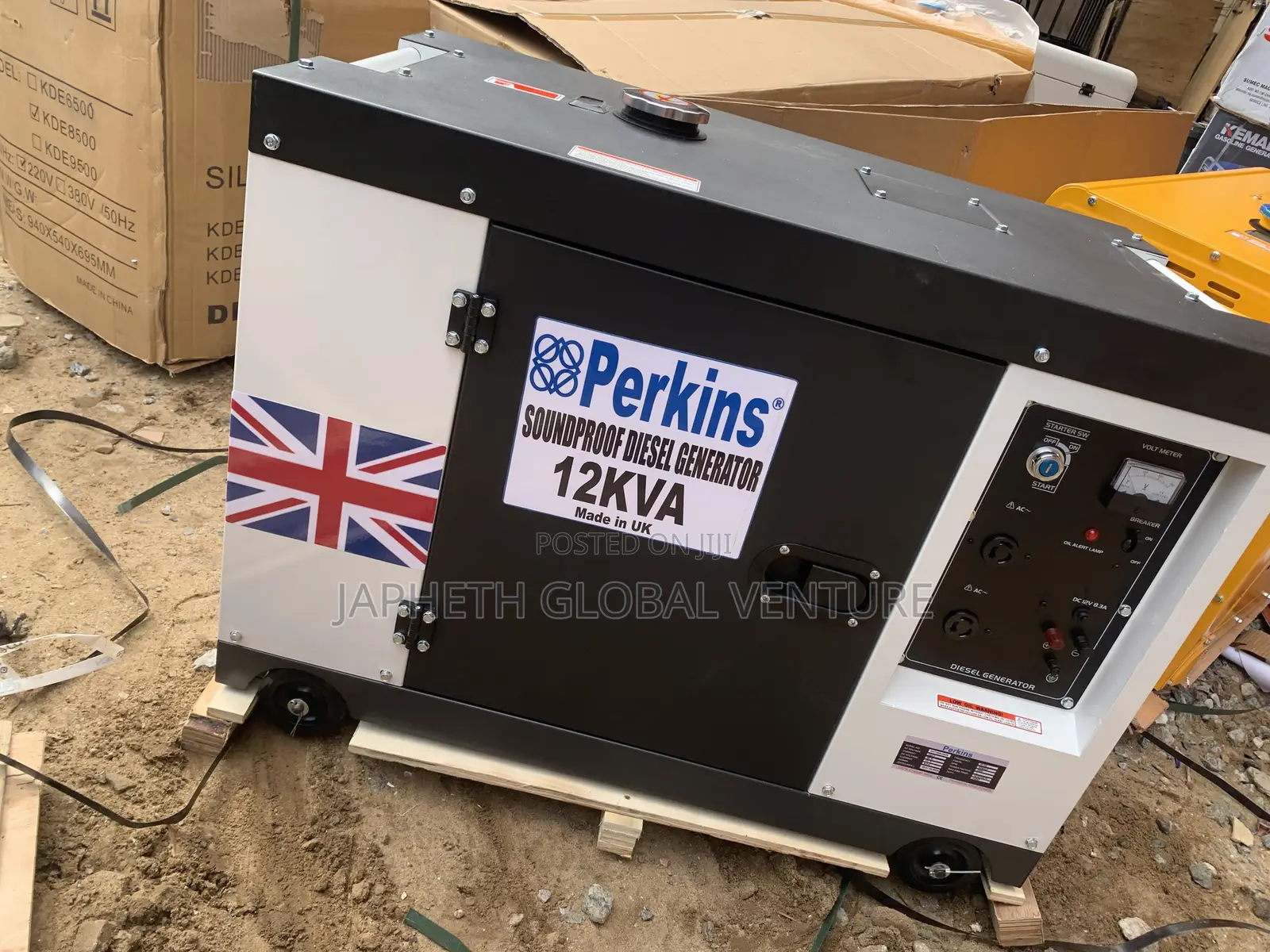 Perkins 12KVA Soundproof Generator – Fuel Efficient Durable