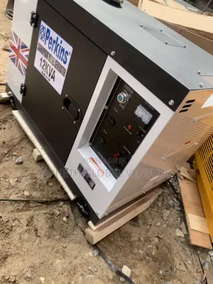 Efficient Durable 5. 100% Copper Coil Perkins 12KVA Generator