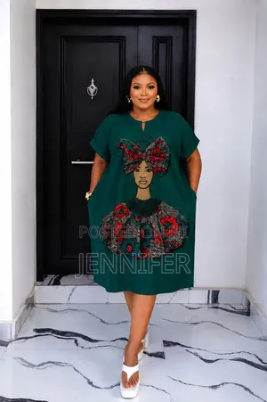 Elegant African Cantae Dress-Stylish Comfortable