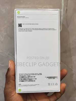 New Apple iPhone 15 Pro Max 256 GB Black