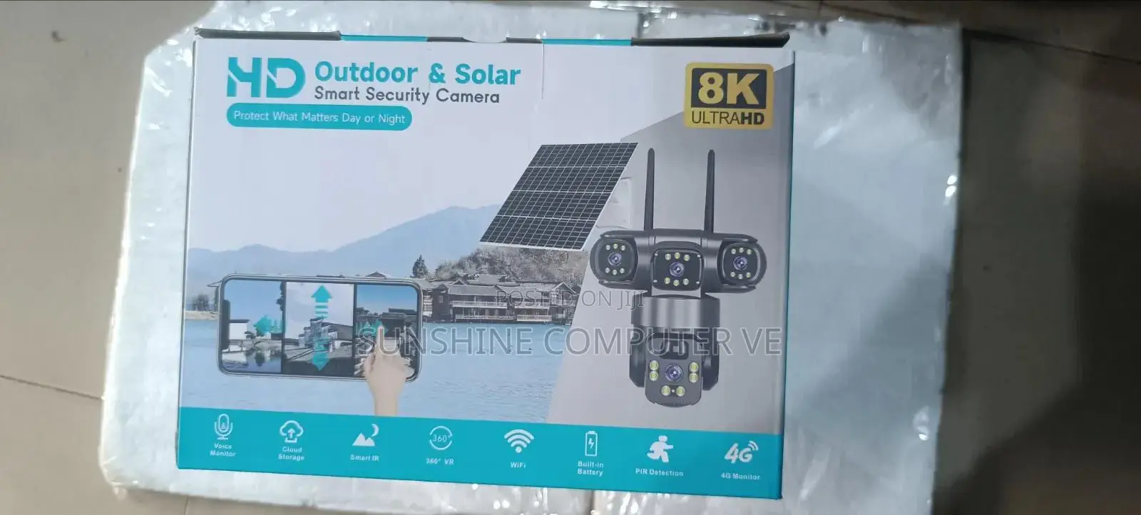 Hd Outdoor/Out Solar Camera