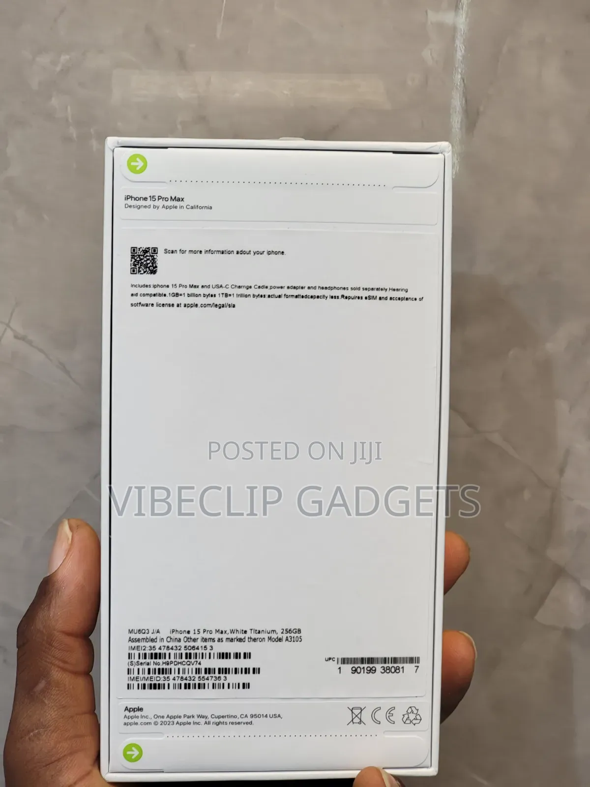 New Apple iPhone 15 Pro Max 256 GB White