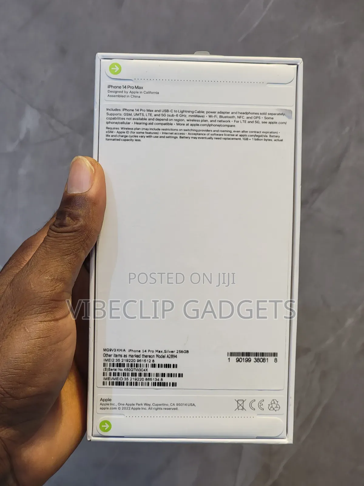 New Apple iPhone 14 Pro Max 256 GB Silver