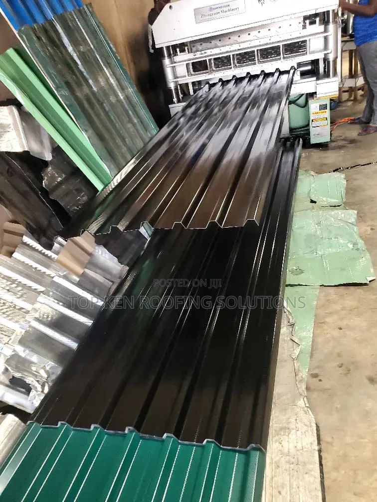 Original 0.50mm Black Longspan Aluminium Roofing Sheets