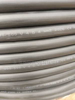 4mm 4core Flexible Cable