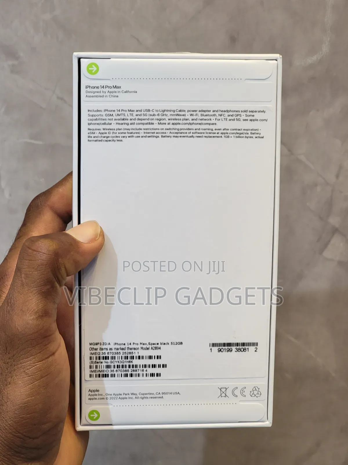 New Apple iPhone 14 Pro Max 512 GB Black