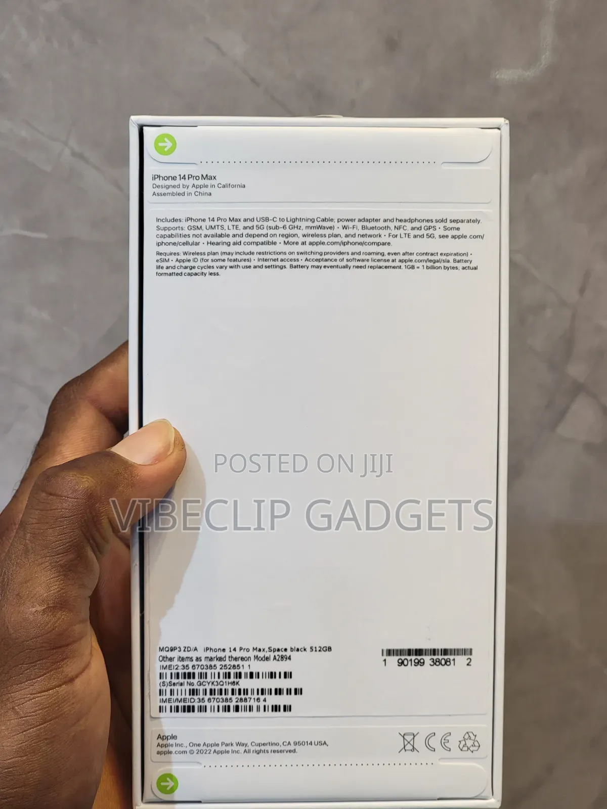 New Apple iPhone 14 Pro Max 512 GB Black