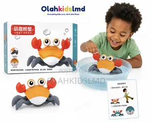Crawling Crab Bath Toy Wind-Up Land Interactive Kids Gift