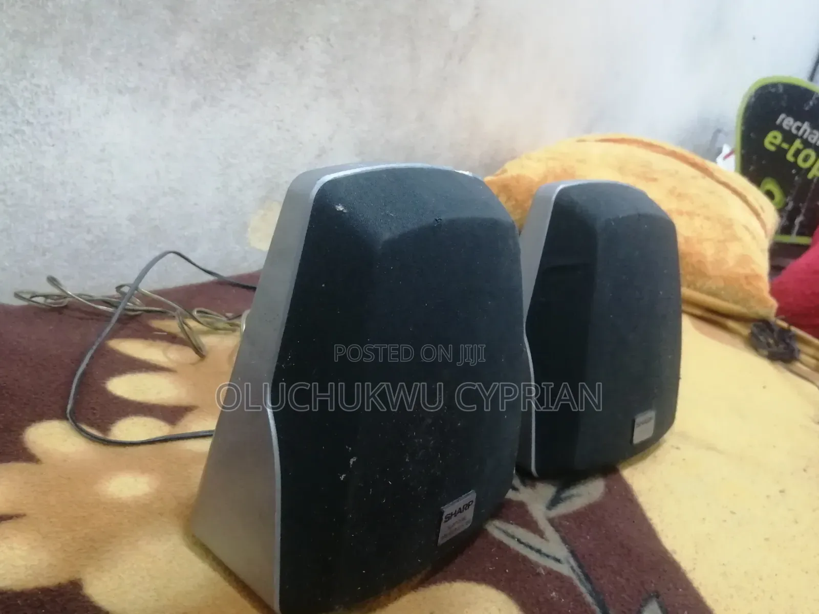 "SHARP* Small Speakers