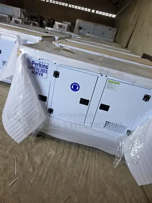 Sp40kva England Perkins Diesel Soundproof Gen 2years Wty