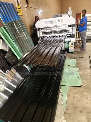 Original Black Longspan Aluminium Roofing Sheets (0.40mm – 0.75mm)