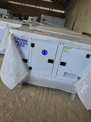 Perkins Sp40kva Diesel Soundproof Generator 2years Wty 100%copper Coil