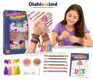 Jewelry Designer DIY Friendship Bracelet Beads Craft Kit Girls 7+