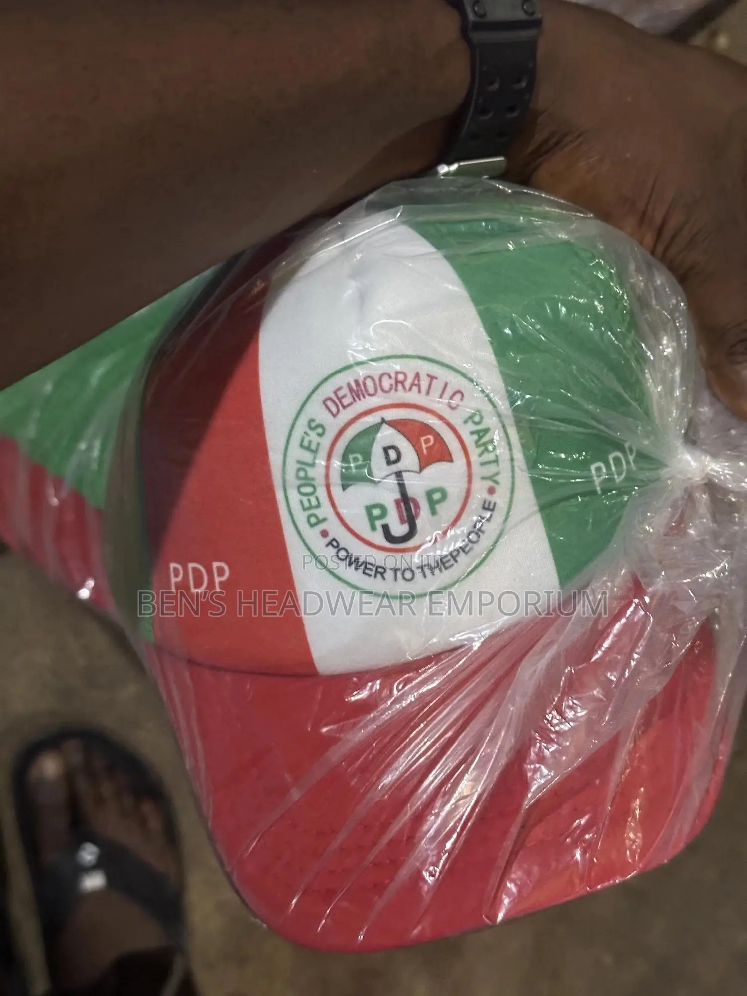 PDP Campaign Cap