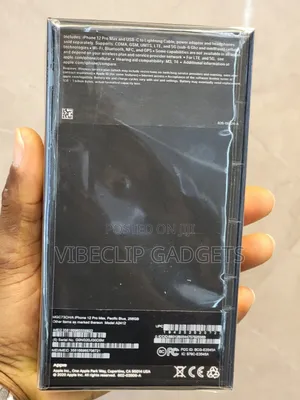 New Apple iPhone 12 Pro Max 256 GB Blue