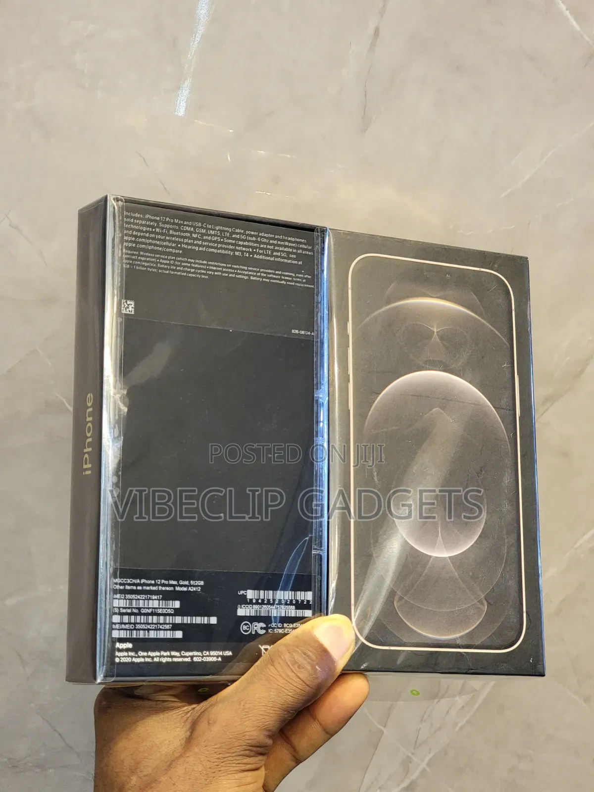 New Apple iPhone 12 Pro Max 512 GB Gold