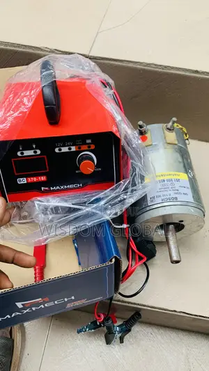 Original DC Motor With Battery Charger 12/24v
