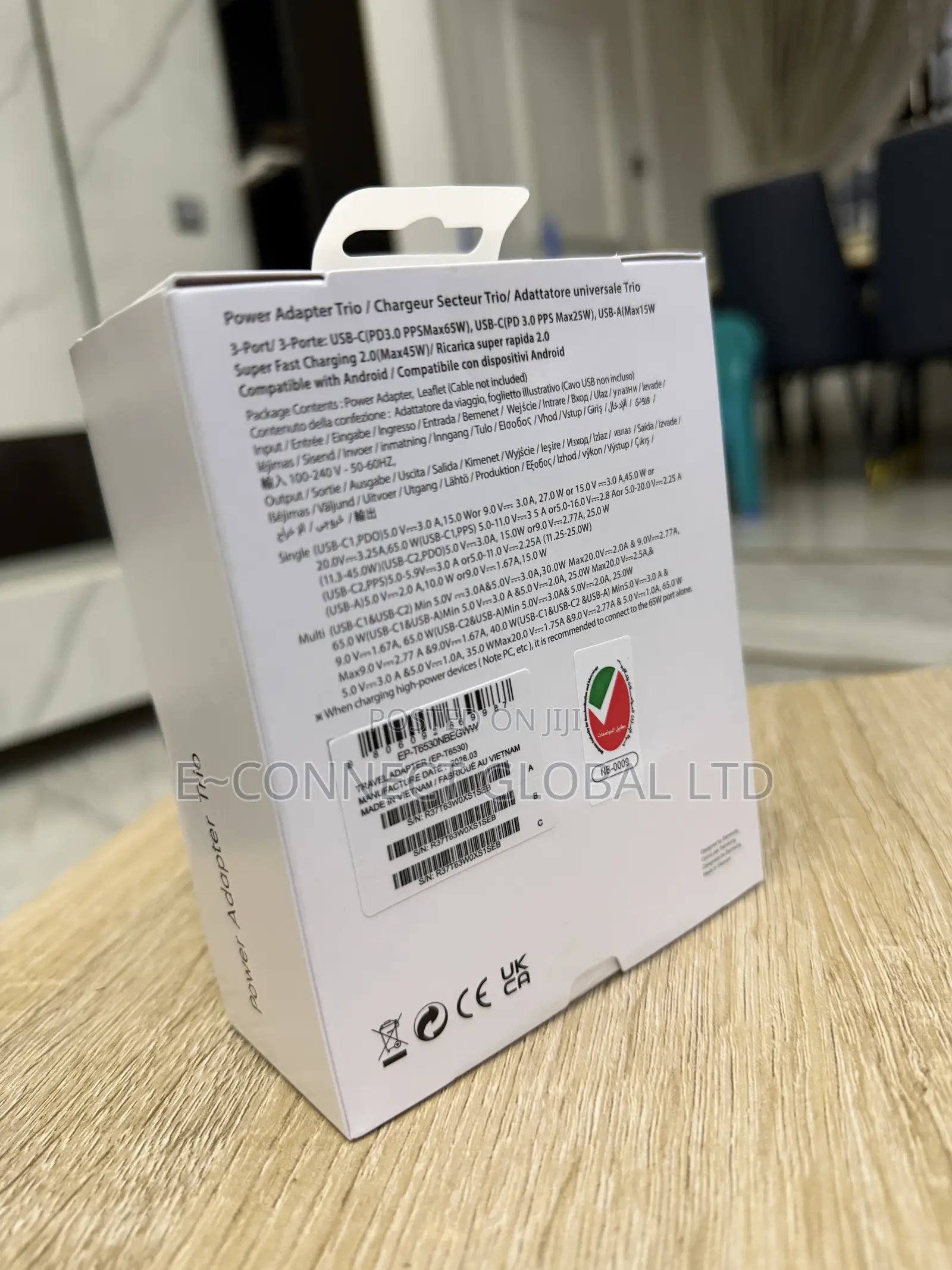 Samsung Power Adapter Trio